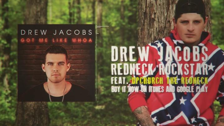 Drew Jacobs - Redneck Rockstar (feat. Upchurch) - Official Lyric Video - YouTube