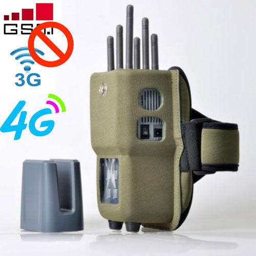 Powerful Military Jammers Cell Phone GPS 3G Signal Blocker Outdoor Use