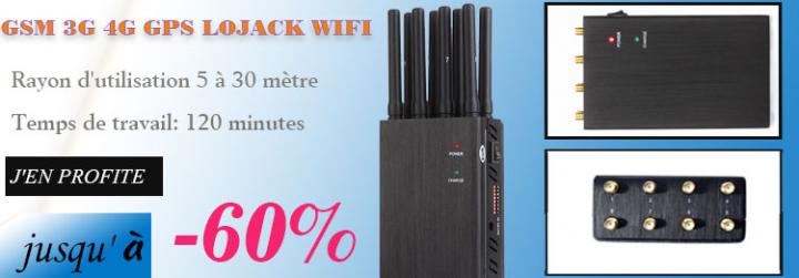 Achat brouilleur GSM GPS bluetooth wifi et brouilleur de téléphone portable