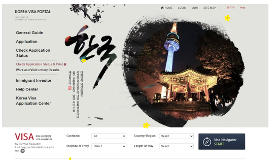 Cách kiểm tra tình trạng visa Hàn Quốc